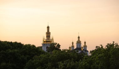 Kiev Ukrayna Ortodoks Manastırı Doğa Pechersk Lavra Kiev-Pechersk Lavra Ortodoks Kilisesi