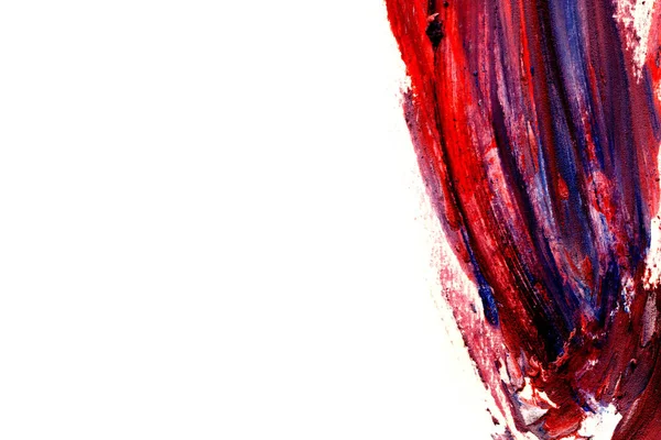 Fondo Tinta Abstracta Estilo Mármol Textura Trazo Pintura Azul Roja — Foto de Stock