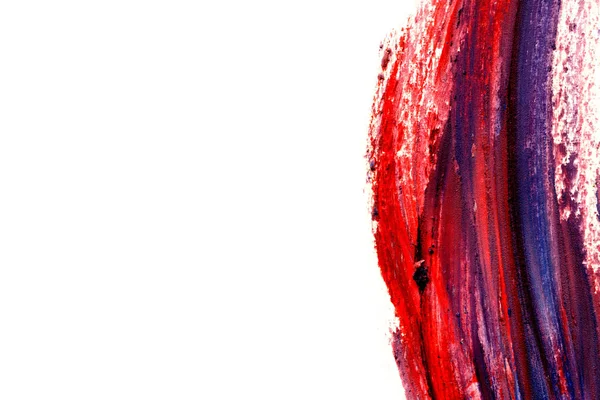 Fundo Tinta Abstrato Estilo Mármore Textura Azul Vermelha Curso Pintura — Fotografia de Stock