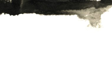 Soyut mürekkep arkaplanı. Mermer tarzı. Beyaz kağıda siyah boya dokusu. Ağ ve oyun tasarımı için duvar kağıdı. Grunge çamur sanatı. Kalem suyunun makro resmi. Koyu Smear