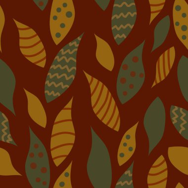 renkli yaprakları, sorunsuz arka plan