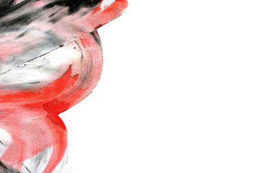 Soyut mürekkep arkaplanı. Mermer tarzı. Beyaz kağıda siyah boya dokusu. Ağ ve oyun tasarımı için duvar kağıdı. Grunge çamur sanatı. Kalem suyunun makro resmi. Koyu Smear