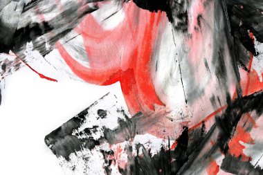 Soyut mürekkep arkaplanı. Mermer tarzı. Beyaz kağıda siyah boya dokusu. Ağ ve oyun tasarımı için duvar kağıdı. Grunge çamur sanatı. Kalem suyunun makro resmi. Koyu Smear