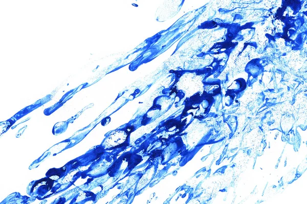Soyut Mürekkep Arkaplanı Mermer Tarzı Beyaz Kağıda Siyah Boya Dokusu — Stok fotoğraf