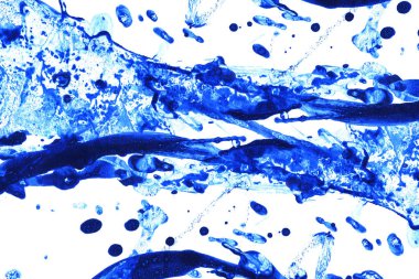 Soyut mürekkep arkaplanı. Mermer tarzı. Beyaz kağıda siyah boya dokusu. Ağ ve oyun tasarımı için duvar kağıdı. Grunge çamur sanatı. Kalem suyunun makro resmi. Koyu Smear