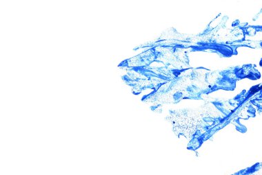 Soyut mürekkep arkaplanı. Mermer tarzı. Beyaz kağıda siyah boya dokusu. Ağ ve oyun tasarımı için duvar kağıdı. Grunge çamur sanatı. Kalem suyunun makro resmi. Koyu Smear