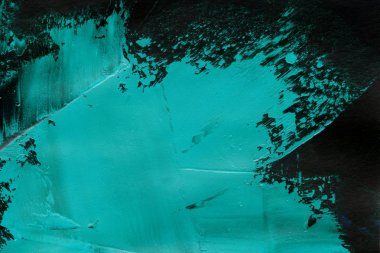 Soyut mürekkep arkaplanı. Mermer tarzı. Beyaz kağıda siyah boya dokusu. Ağ ve oyun tasarımı için duvar kağıdı. Grunge çamur sanatı. Kalem suyunun makro resmi. Koyu Smear