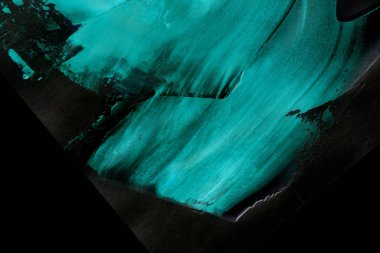 Soyut mürekkep arkaplanı. Mermer tarzı. Beyaz kağıda siyah boya dokusu. Ağ ve oyun tasarımı için duvar kağıdı. Grunge çamur sanatı. Kalem suyunun makro resmi. Koyu Smear