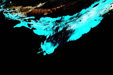 Soyut mürekkep arkaplanı. Mermer tarzı. Beyaz kağıda siyah boya dokusu. Ağ ve oyun tasarımı için duvar kağıdı. Grunge çamur sanatı. Kalem suyunun makro resmi. Koyu Smear