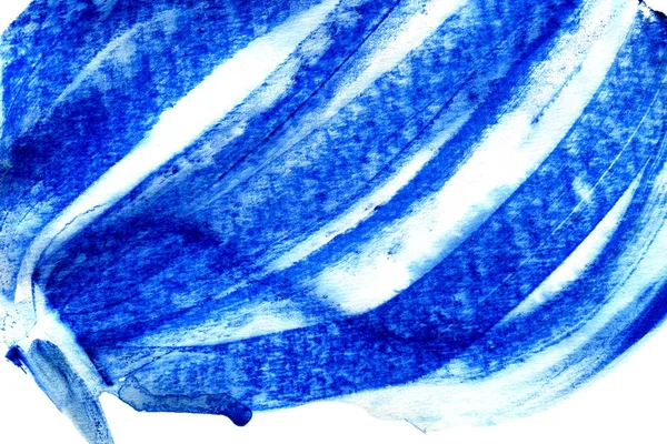 배경입니다 대리석 스타일입니다 종이에 파란색 페인트 스트로크 텍스처입니다 디자인에 — 스톡 사진
