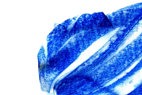 Fundo Tinta Abstrato Estilo Mármore Textura Azul Curso Pintura Papel — Fotografia de Stock