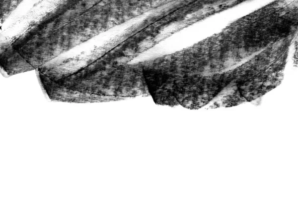 Streszczenie Tekstura Obrysy Rozmazany Lakier Biały Czarny Białym Papierze Skopiuj — Zdjęcie stockowe