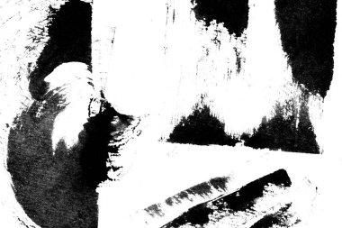 Soyut mürekkep arkaplanı. Mermer tarzı. Beyaz kağıda siyah boya dokusu. Ağ ve oyun tasarımı için duvar kağıdı. Grunge çamur sanatı. Kalem suyunun makro resmi. Koyu Smear.