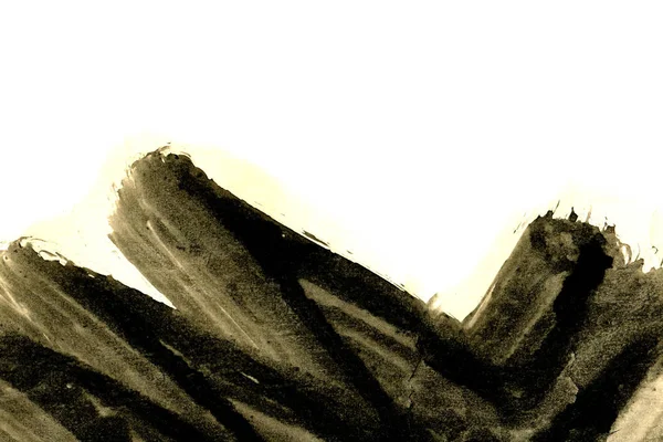 Abstrakt Vågmönster Svart Vit Marmor Bläck Textur Bakgrund För Tapeter — Stockfoto