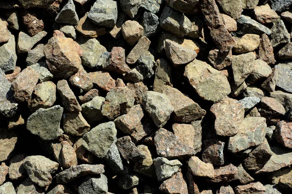 Stones Background Texture Many Small Rocks — Stock Photo, Image