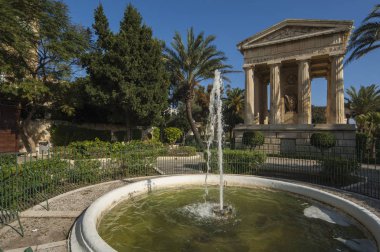 Valletta/Malta 29 Aralık 2006 - alt Barrakka Bahçeleri