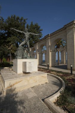 Valletta/Malta 29 Aralık 2006 - alt Barrakka Bahçeleri