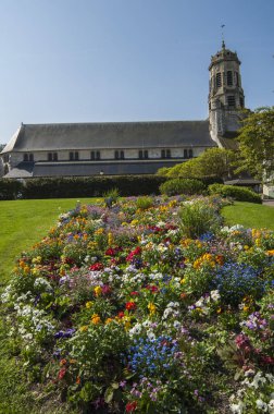 Honfleur Fransa 4 Mayıs 2006 Lavoir aziz Lonard Kilisesi