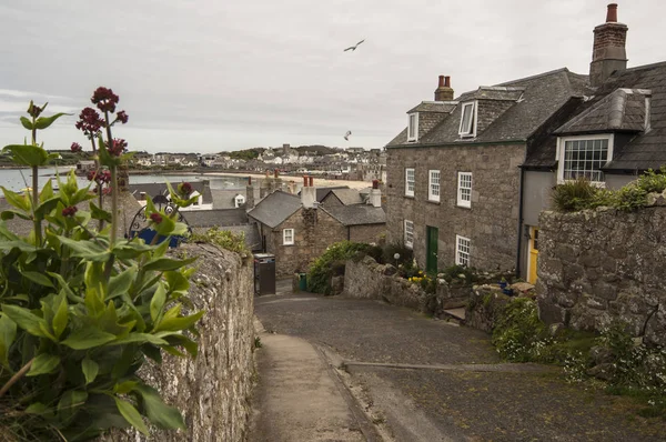 Vista Sobre Santa María Las Islas Scilly — Foto de Stock