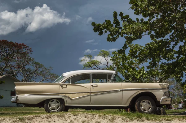 Playa Giron Cuba 28Th May 2006 Classic American Car Bay — Stok Foto