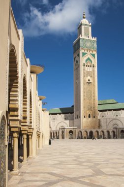 CASABLANCA / MOROCCO Nisan 4. 2006 - Hasan II Camii
