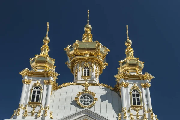 Devant Palais Été Saint Pertersbourg Russie — Photo