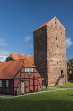 Korsor deniz Foreningens Deniz Müzesi Korsor Fort, Danimarka