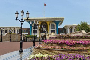 Al Alam Sarayı tören palace, His Majesty Sultan Qaboos Umman Muscat oteli bulunmaktadır.