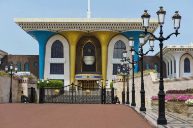 Al Alam Sarayı tören palace, His Majesty Sultan Qaboos Umman Muscat oteli bulunmaktadır.