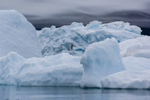 Blue Ice Bergs Narsarsuaq Grönland — Stok fotoğraf