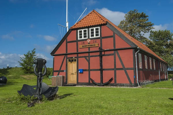 Korsor Foreningens 海事博物馆在丹麦 Korsor — 图库照片