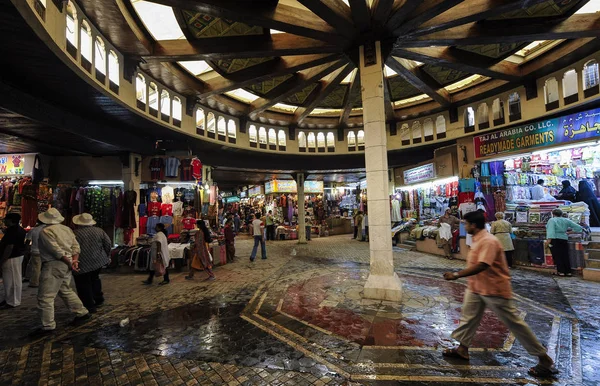 Muttrah Souq Mascate Omán Uno Los Mercados Más Grandes Ciudad — Foto de Stock