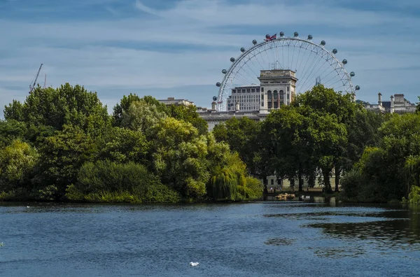 London Eye Van James Park — Stockfoto