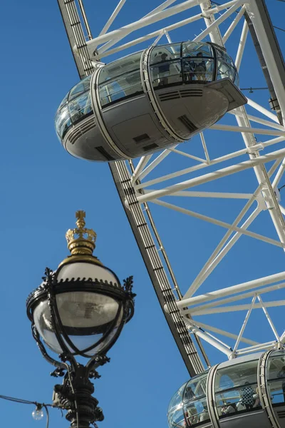 Details Voor London Eye Peulen — Stockfoto