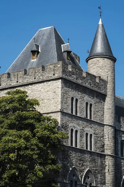 The Castle of Gerald the Devil in the MEdeival district of Gent, Belgium