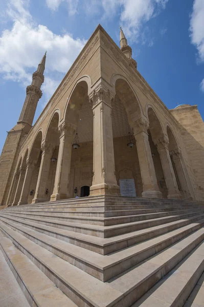 Mohammad Amin Moschee Beruit Ist Eine Sunnitische Moschee Auf Dem — Stockfoto