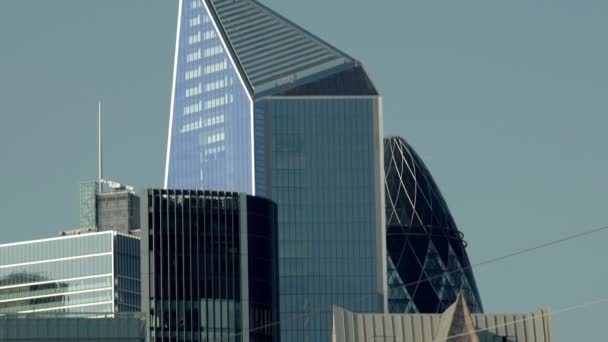 Londýn Spojené Království Duben 2019 Sklápěcí Kliparty Město Londýn Palubu — Stock video