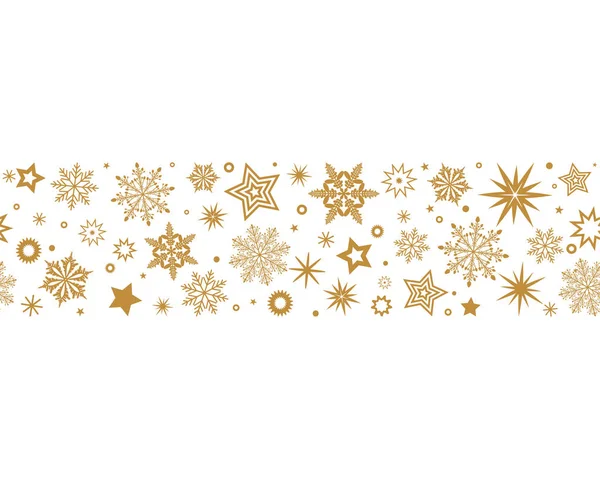 Gri girdap altın kar tanesi ve yıldız. sorunsuz Noel çelenk. Yeni yıl.