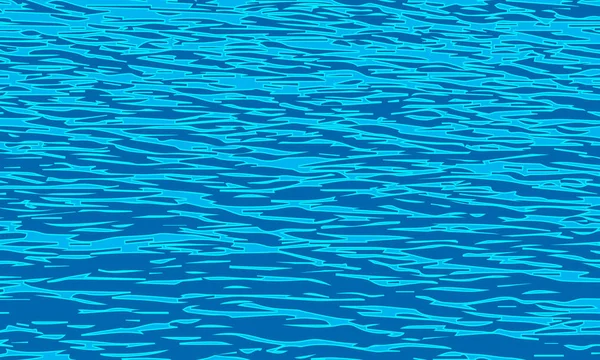 Agua Estilizada Piscina Ilustración Vectorial — Vector de stock