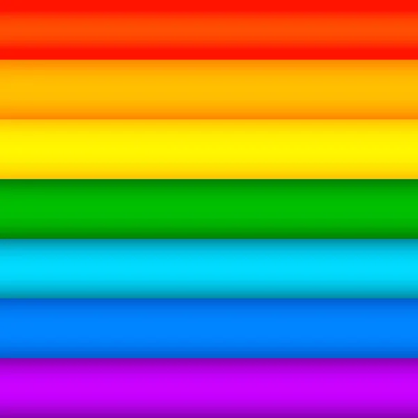 Färgglada Rainbow Bakgrund Vektor Illustration — Stock vektor