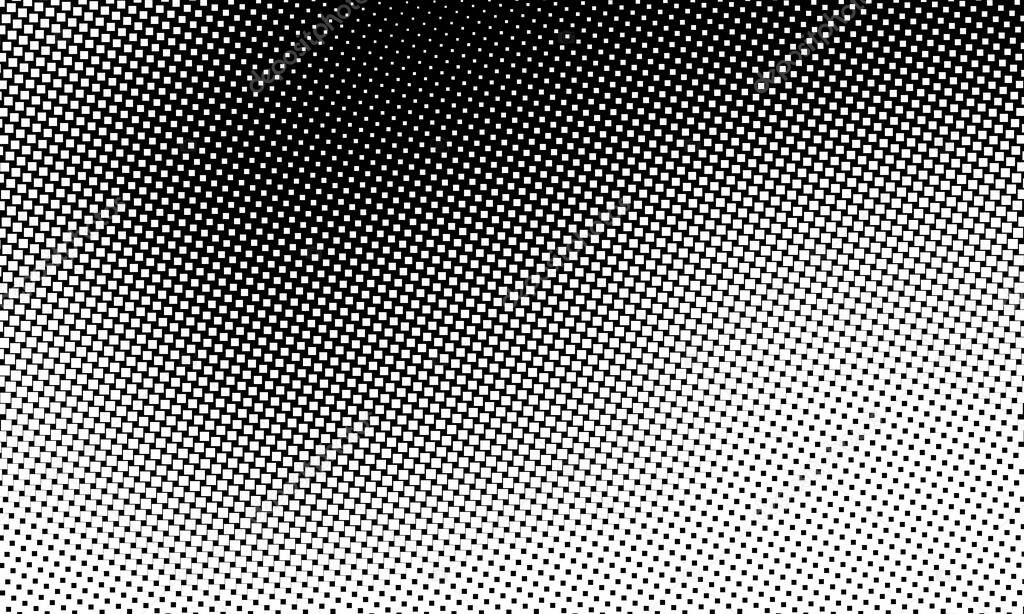 Abstract black halftone pixels background for web design. flat vector illustration