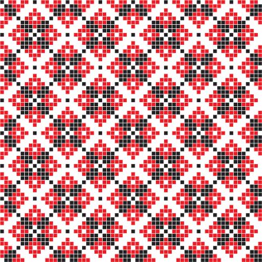 sorunsuz işlemeli Ulusal Ukrayna süsleme vektör Eps