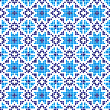 sorunsuz işlemeli Ulusal Ukrayna süsleme vektör Eps