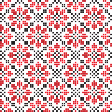 sorunsuz işlemeli Ulusal Ukrayna süsleme vektör Eps