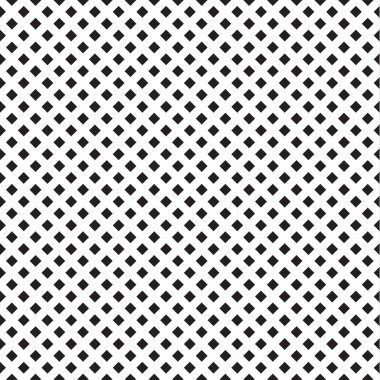 Sorunsuz siyah - beyaz geometrik desen vektör çizim