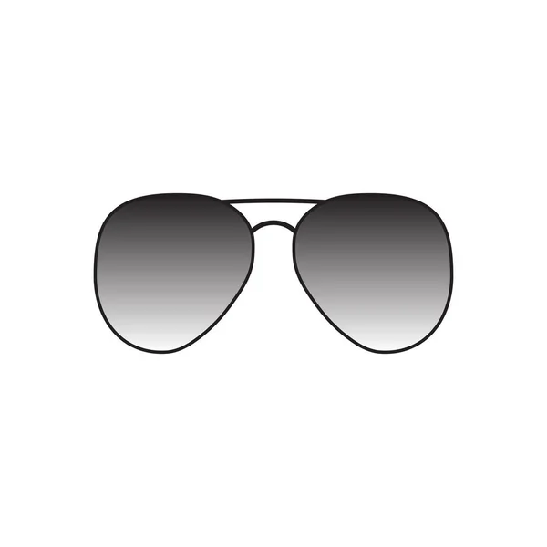 Gafas Icono Vector Fondo Eps Signo — Vector de stock