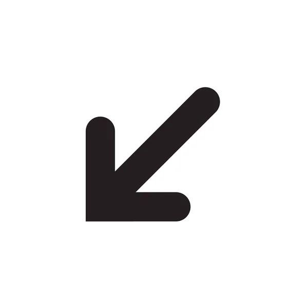 Pfeil Symbol Rückgängig Machen Pfeil Symbol Wiederholen Richtungspfeil Motion Icon — Stockvektor
