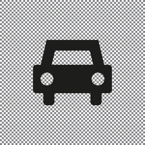 Iconos Vectoriales Del Coche Sobre Fondo Transparente — Vector de stock