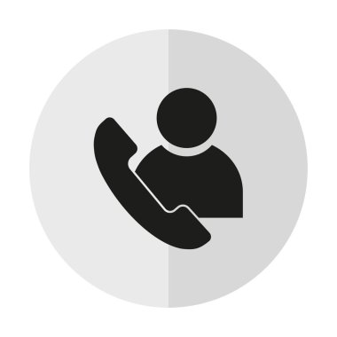 vektör simge arama Kullanıcı dikey bir gölge bir zemin üzerine