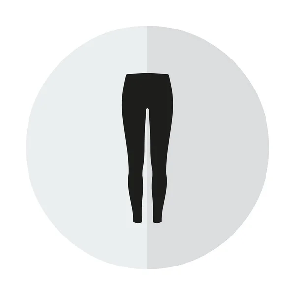 Pantalones Vector Icono Sobre Fondo Transparente — Vector de stock